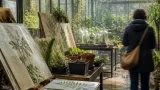 «Siamo tutti licheni»: l'arte che cambia con il clima nelle serre dell'Orto Botanico di Torino