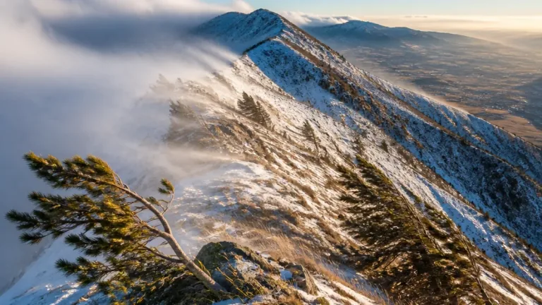 Raffiche di Foehn sulle creste alpine: Arpa Piemonte segnala vento forte e rialzo dello zero termico