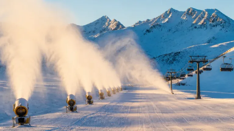 A Sestriere entrano in funzione i cannoni: obiettivo apertura piste il 5 dicembre